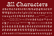 CS Rolins – Blackletter Font, a Blackletter Font by Craft Supply Co. (Thumbnail 8 of 8)