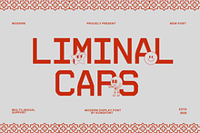 Liminalcaps – Modern Display Font