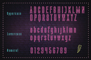 Night Vibes - Neon Light Font, a Font by Typefactoryco (Thumbnail 2 of 7)