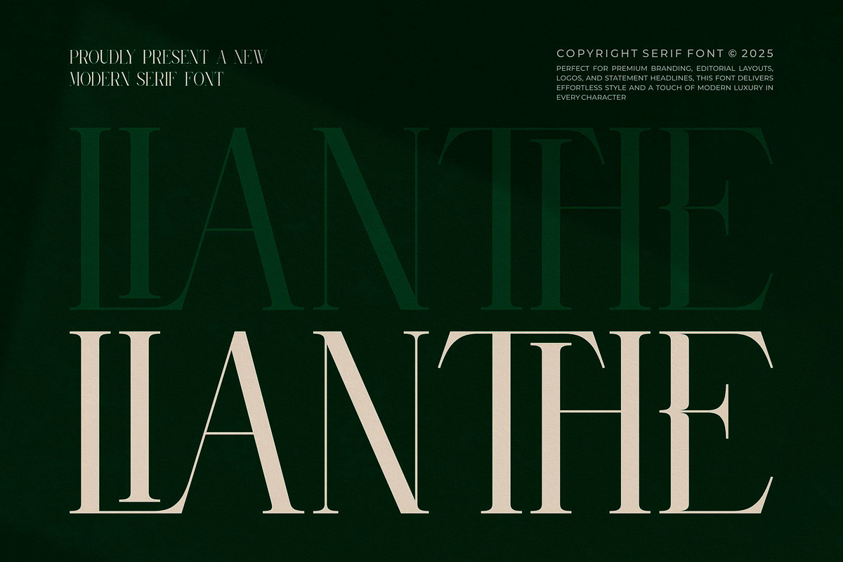 Lianthe || Elegant Classy Serif Font, a Serif Font by Ermedia Studio (Photo 1 of 10)
