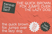 Kenzoo Supplies Playful Duo Font, a Sans Serif Font by Erifqizefont (Thumbnail 14 of 15)