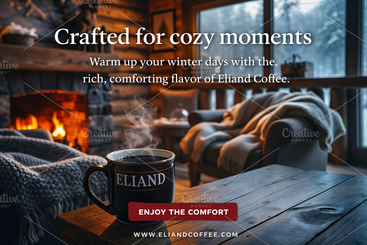 Cozy Cabin Winter | Stock Photo, a Holiday Photo by Aura Canyon HQ (Photo 5 of 7)