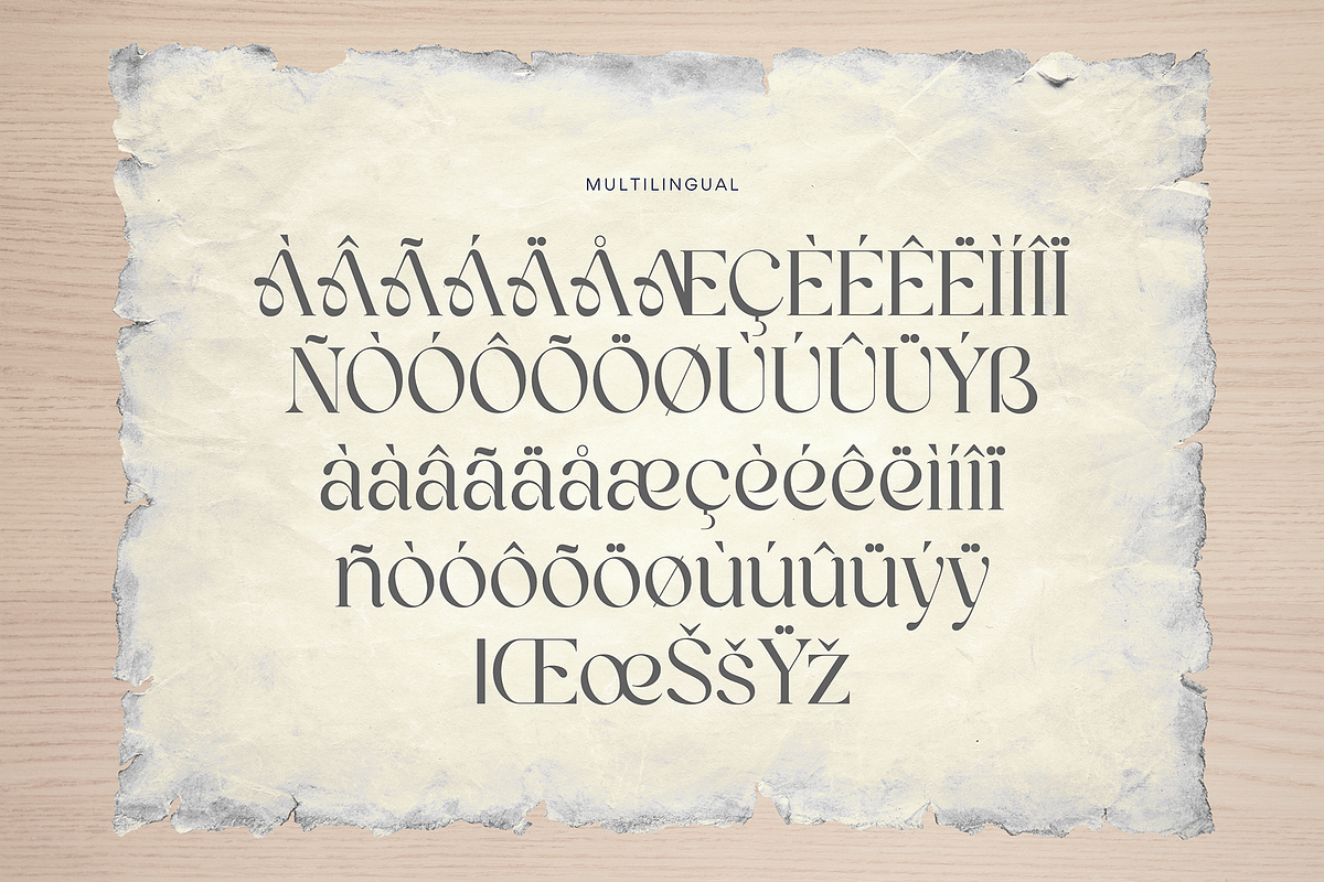 Melinda Elegant Modern Font, a Sans Serif Font by Jaruka (Photo 8 of 10)