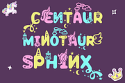 Peppy Pegasus -  Quirky Unicorn Font, a Font by PutraCetol Studio (Thumbnail 8 of 10)