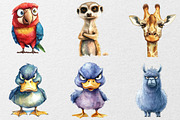 Funny Grumpy Animals Collection, an Animal Illustration by DreamCafeArt (Thumbnail 7 of 7)