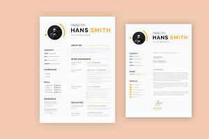 CV COVER LETTER SIMPLE ELEGANT