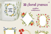 PEACEFUL MEADOW Wildflowers, a Decorative Illustration by Catch the Dream Art (Thumbnail 6 of 16)