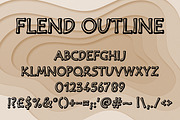 Flend, a Sans Serif Font by Digital Typeface Studio (Thumbnail 5 of 11)
