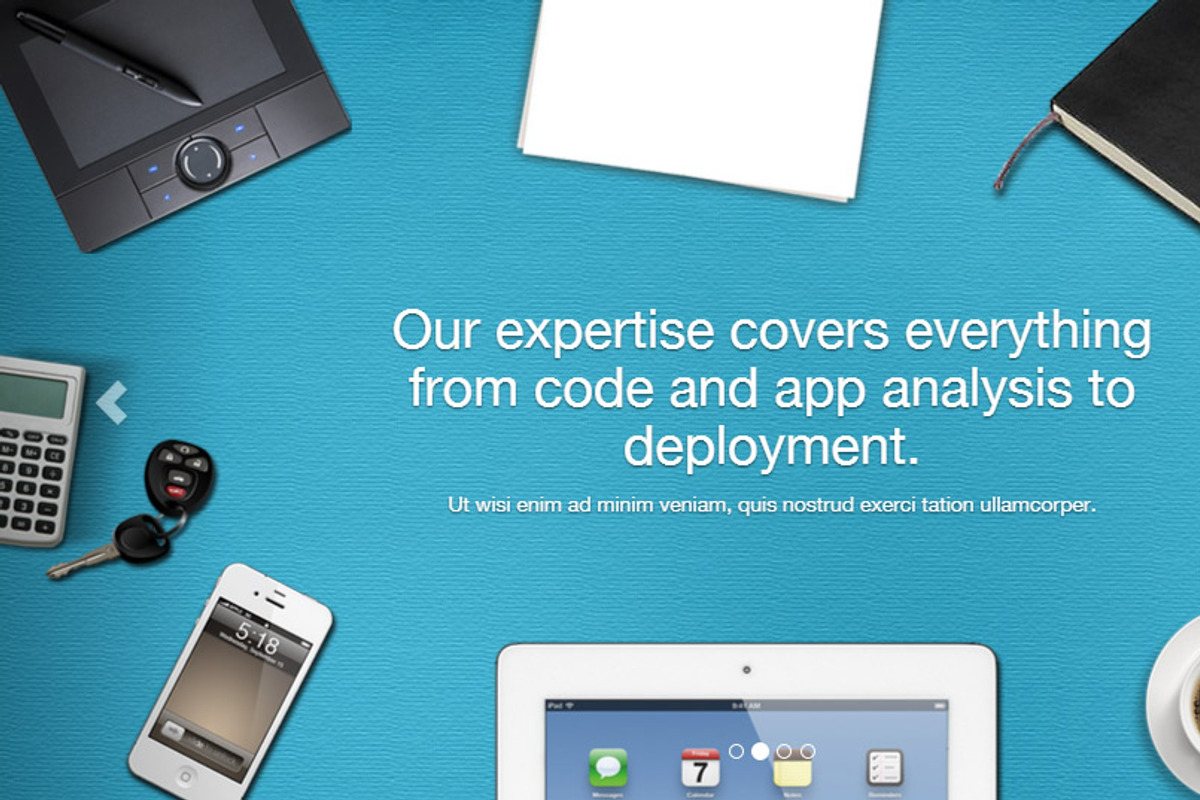 Responsive Hero Slider - Bootstrap 3, a Bootstrap Template by Responsive Business Theme (Photo 3 of 4)