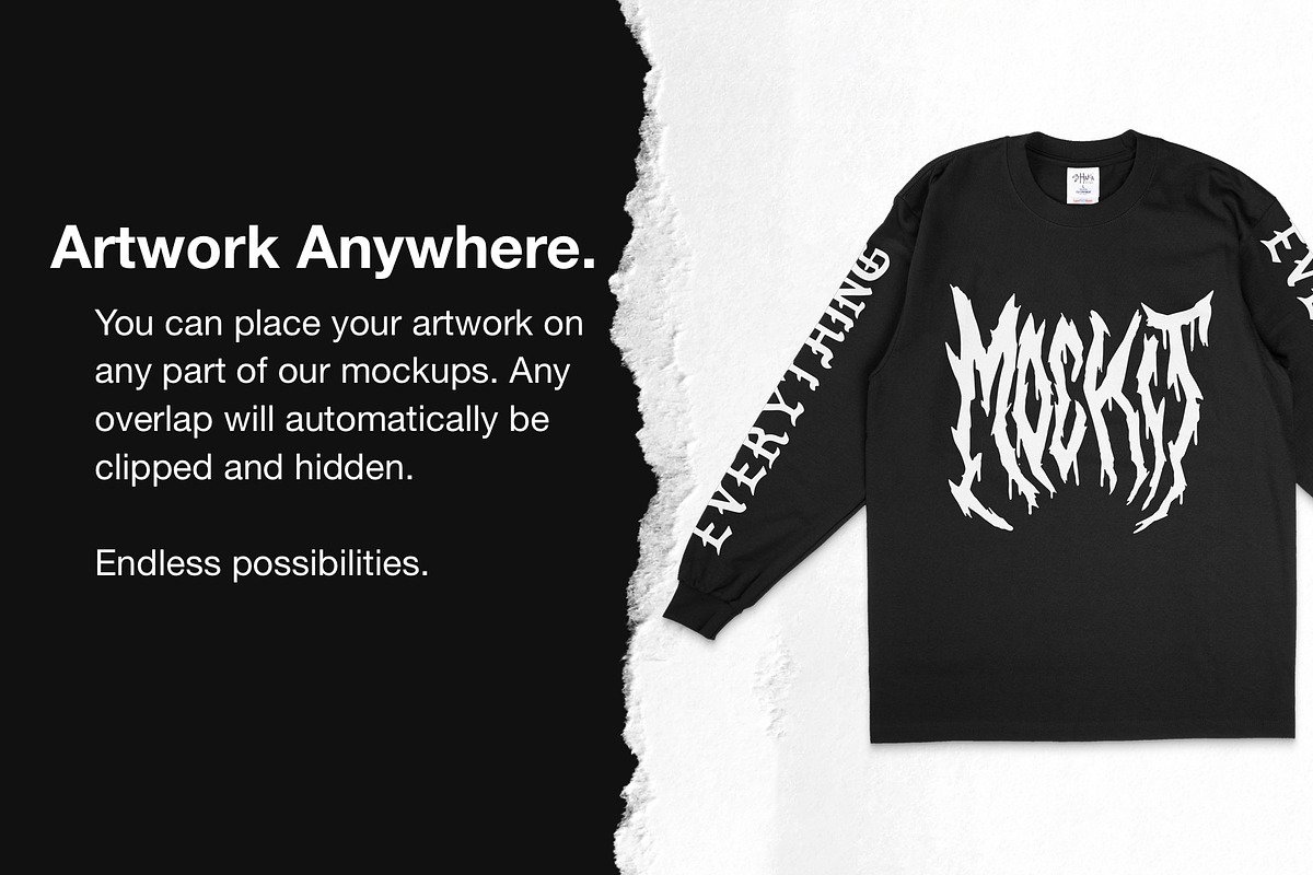 Shaka Wear Essentials Mockup Bundle, a Hoody Mockup by Pixel Sauce™ (Photo 6 of 6)