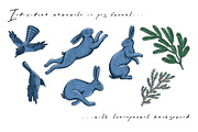 Moonlit Woodland — Winter Patterns, an Animal Illustration by Liiafis (Thumbnail 11 of 15)