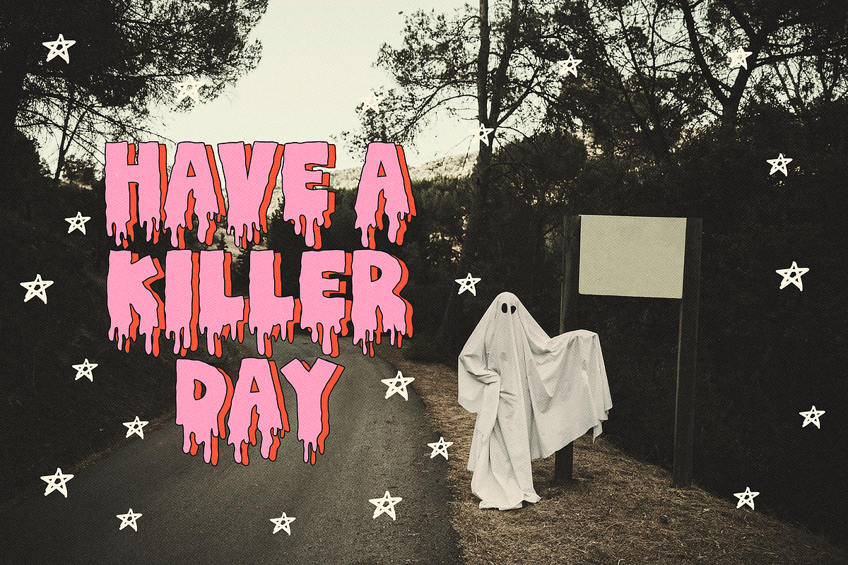 HORRORLAND - BLOODY HORROR FONT preview 5