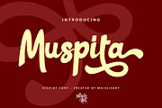 Muspita, a Script Font by Majelis Art (Thumbnail 1 of 9)