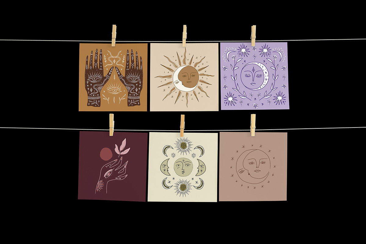 Boho Things Bundle, an Object Illustration by Annie Konst (Photo 4 of 15)
