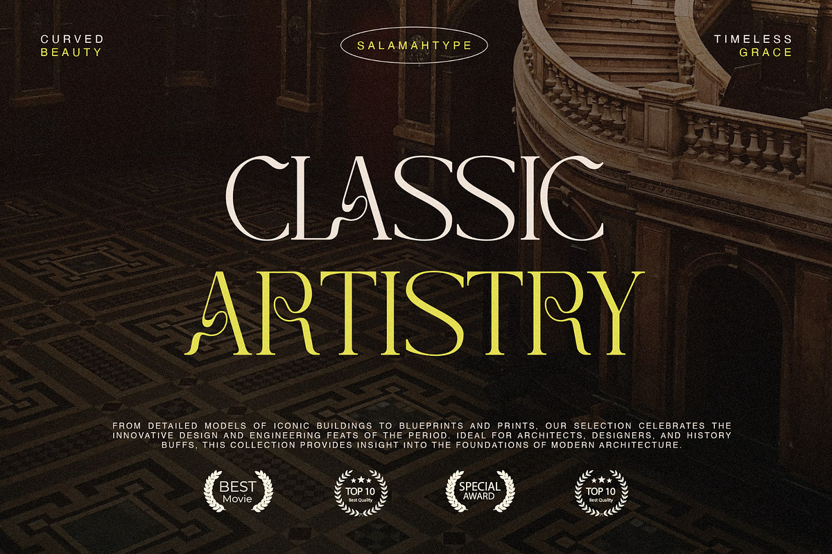 Clasima - Elegant Font, a Serif Font by Salamahtype (Photo 5 of 8)