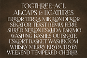 Fogthree & FogthreeACL, a Serif Font by glukfonts (Thumbnail 8 of 8)