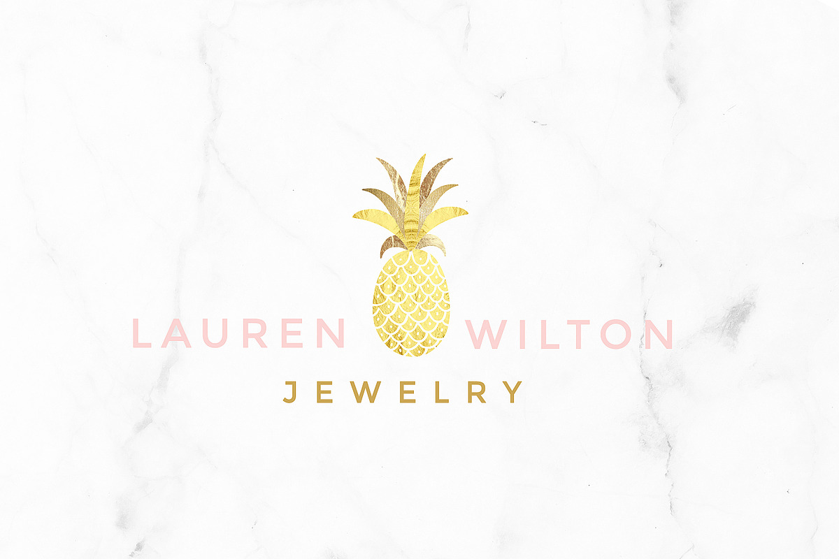 Luxury Pineapple Gold Logo, a Branding & Logo Template by Nordic.Arg (Photo 4 of 6)