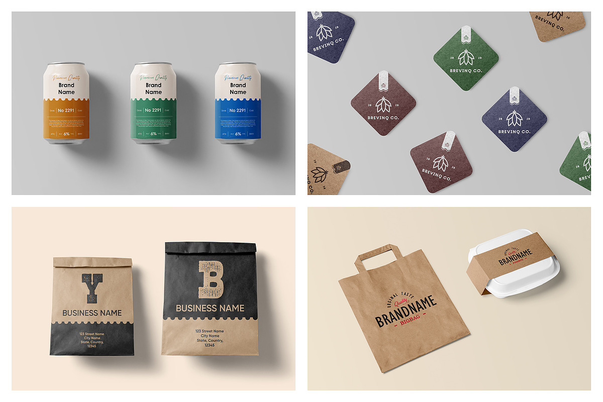 Food Packaging Mockups, a Cups & Container Mockup by MockupForest (Photo 5 of 8)