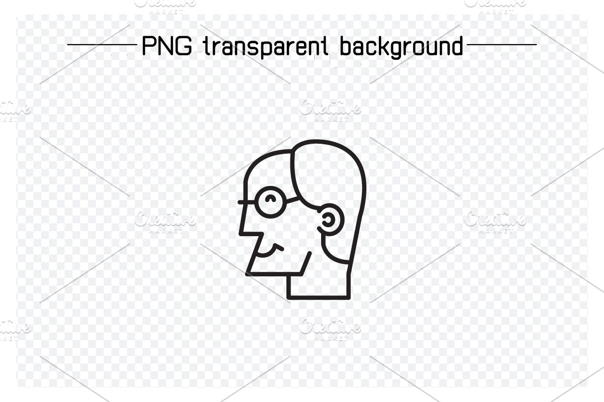 Human Head Avatars Set, a Person Illustration by Designfour (Photo 4 of 7)
