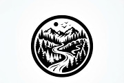 60 Eco Globe Landscape Silhouette, a Technology Illustration by Amazin_art (Thumbnail 46 of 49)