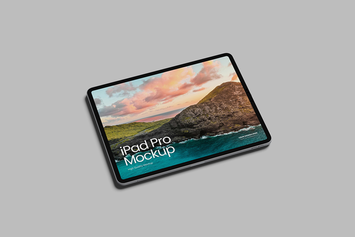 iPad Mockup, an iPad Mockup by SimpangGraphics (Photo 2 of 10)