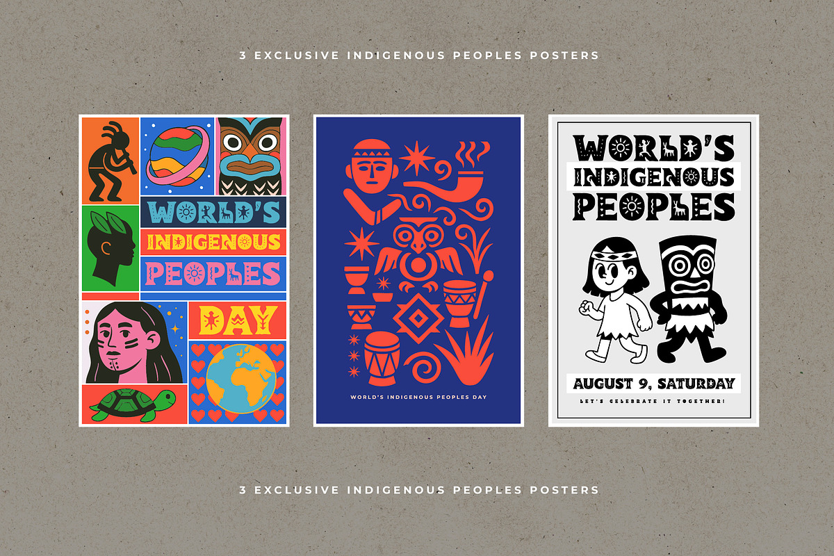 World’s Indigenous Peoples Graphics, a Person Illustration by Ckybe's Corner (Photo 9 of 10)