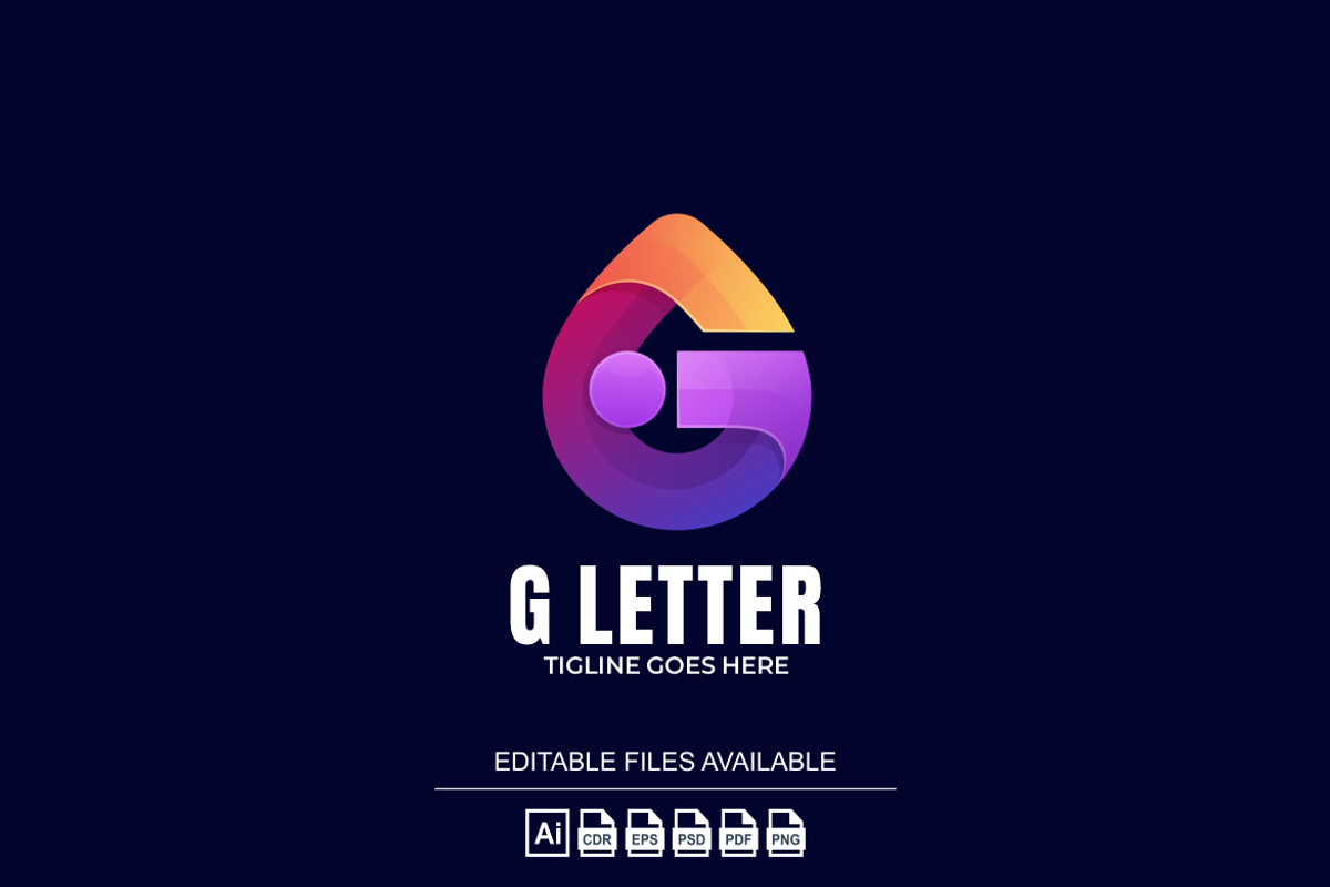 Gradient Colorful G Letter Logo, a Branding & Logo Template by Ibnipro1