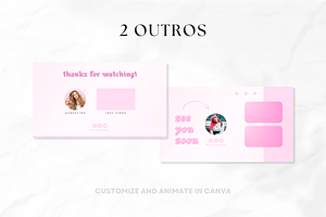 YouTube Brand Kit For Canva Y2K