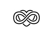50 Infinity Heart Symbol Vector Bund, an Illustration by abu67222 (Thumbnail 25 of 51)