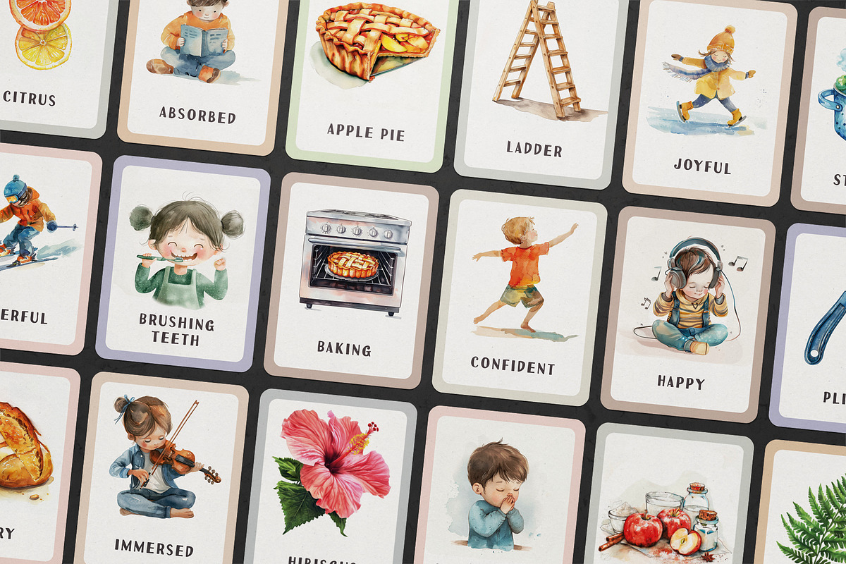 Household Montessori Cards Bundle, an Education Illustration by Pix Cafe (Photo 5 of 12)