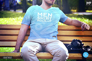 The City Series T-shirt Mock-up Pack, a Shirt Mockup by BlackMocca (Thumbnail 9 of 24)