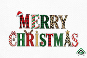 Merry Christmas PNG, an Illustration by Craft Nest (Thumbnail 1 of 6)
