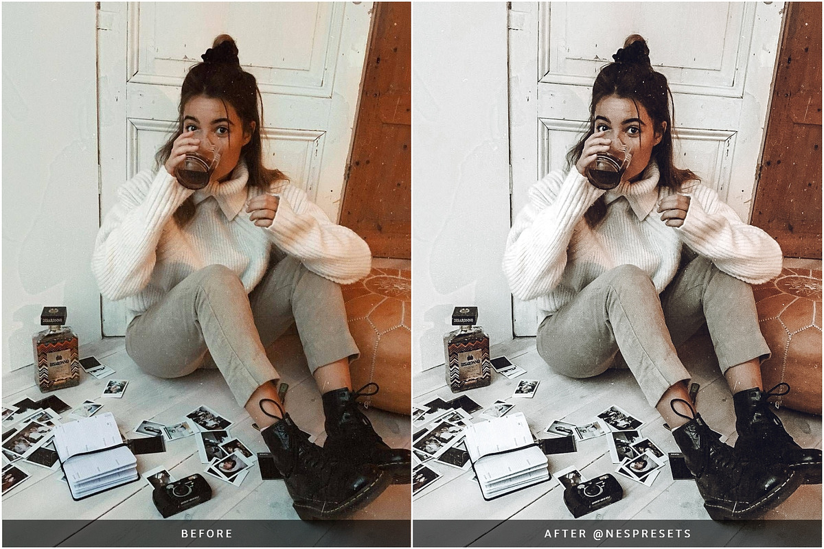 CLEAN TONES LIGHTROOM PRESETS, an Action Add-On by Nes Design Co (Photo 8 of 10)