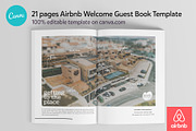 Airbnb Guest Book Canva template, a Templates & Theme by DeLaGranSiete (Thumbnail 4 of 13)