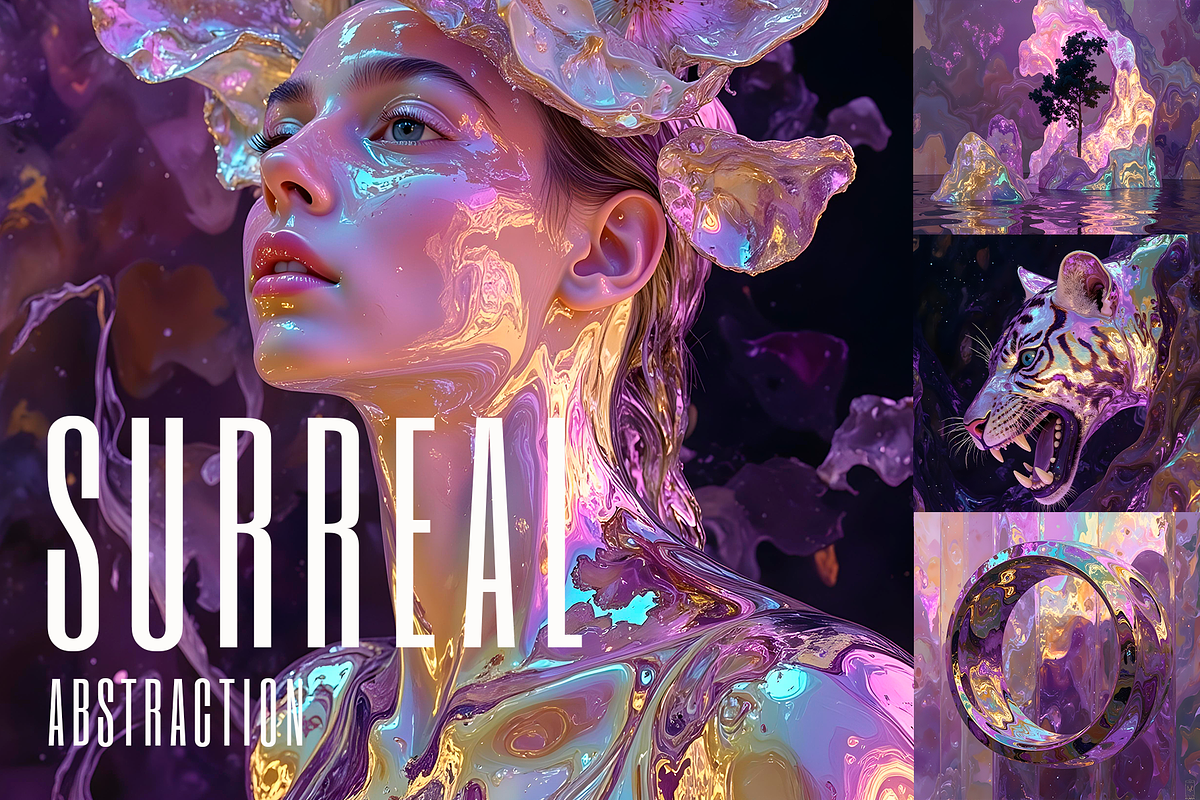Surreal Abstraction Images, an Illustration by VaivaJaloveckienė (Photo 1 of 2)