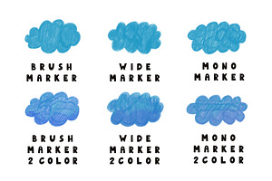 Markers Brushes For Procreate