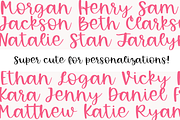 Girl Talk | Handwritten Script Font, a Script Font by KA Designs (Thumbnail 5 of 11)