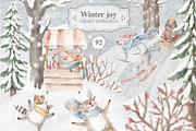 Snowy Season Bundle, an Illustration by Anastasiya Klempach (Thumbnail 5 of 10)