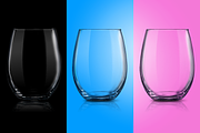 Stemless Wineglass Mockup & Glitter, a Product Mockup by SarahDesign (Thumbnail 8 of 12)
