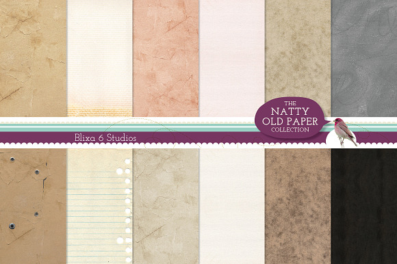 Worn Paper & Texures Sample Pack preview 2