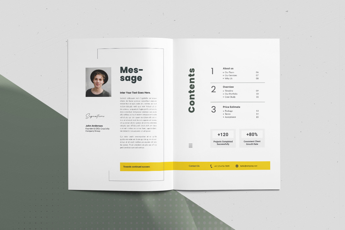Multipurpose Company Proposal, a Brochure Template by Creativity-Design (Photo 3 of 6)