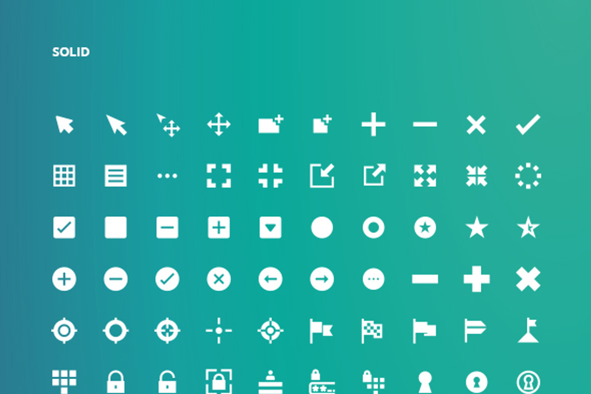Material Design Icons, a Solid Icon by PureSolution