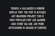 Tinokpa - Halloween Font, a Blackletter Font by QR Design Studio (Thumbnail 10 of 11)