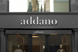 Logo Mockup Luxury Front 3D Sign