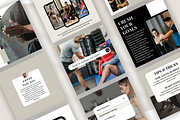 Personal Trainer Instagram Templates, a Social Media Template by EliteMatidi (Thumbnail 9 of 9)