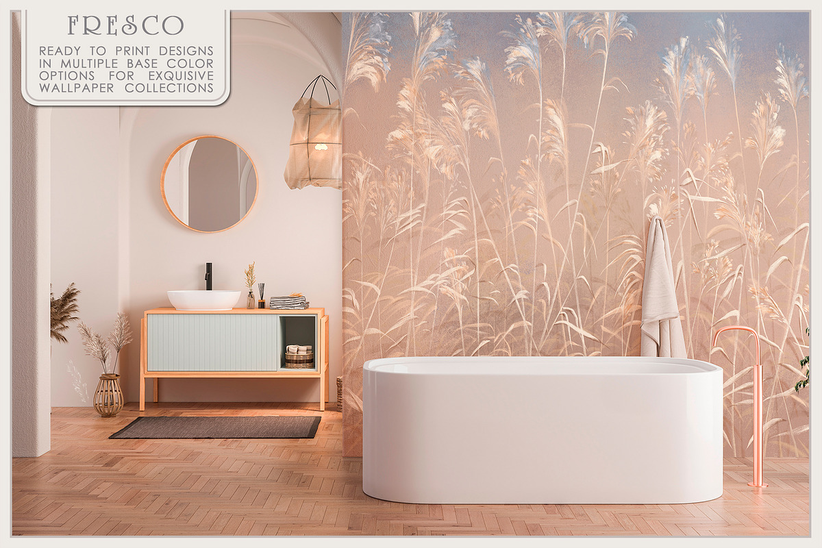 Fresco collection Silent meadow, a Wallpaper Graphic by Natalia0307 (Photo 4 of 15)