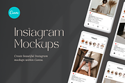 Instagram Mockups for Canva, a Social Media Template by Roger Coles (Thumbnail 1 of 6)