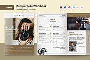 Multipurpose Course Workbook Brochur, a Brochure Template by twinstd (Thumbnail 1 of 6)