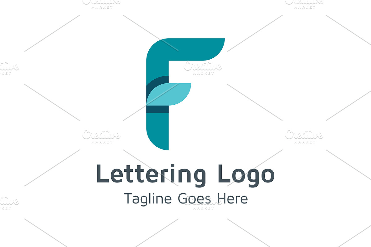20 Logo Lettering F Template Bundle, a Branding & Logo Template by Acongraphic (Photo 11 of 21)