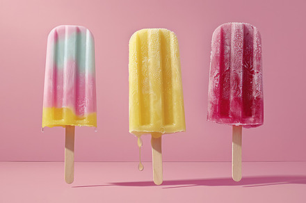 Fresh and Sweet Popsicles, a Food & Drink Photo by Virgo Studio